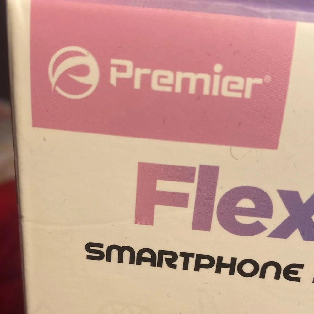 Premier Unicorn Flexi-Grip Smartphone Mount - White and Pink